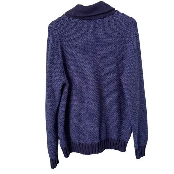 Tommy Hilfiger Front Button Knit Sweater Cardigan in Men's Size Large - Picture 3 of 8